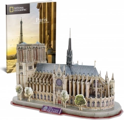 Puzzle 3D NG Notre Dame 128 elementów