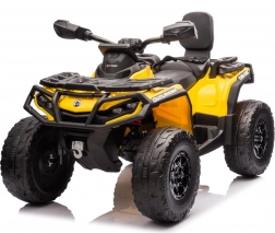 Dziecięcy quad Can-Am Outlander żółty