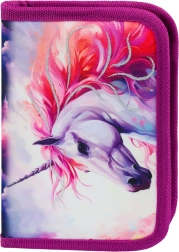 Piórnik szkolny BAAGL Królestwo Jednorożca, jednoprzegrodowy