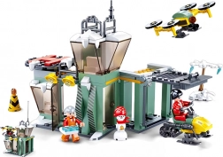 Sluban zimowi ratownicy baza ratunkowa