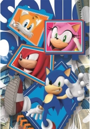 Puzzle SONIC THE HEDGEHOG – kumple 104 elementy