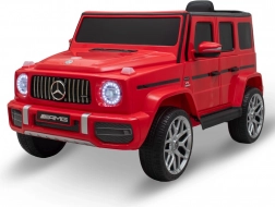 Elektryczny samochodzik MERCEDES-BENZ G63 AMG Baby Mix czerwony