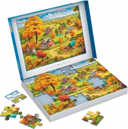 Puzzle EUROGRAPHICS Connecting Pieces: Spokojne życie 24 elementy