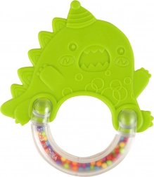 Grzechotka i gryzak dinozaur dla niemowląt