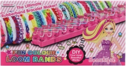 Zestaw do robienia bransoletek z gumek z krosnem