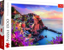 puzzle widok na miasteczko Manarola, Włochy – 1500 elementów TREFL