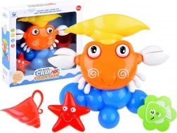 Zabawka wodna do wanny – krab z fontanną na przyssawkach
