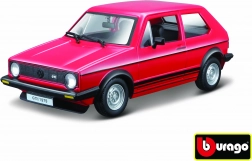 Bburago model auta Volkswagen Golf MK1 GTI czerwony 1:24