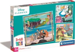 Clementoni puzzle Disney klasyka 3x48 elementów