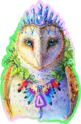 Drewniane puzzle Piękna sowa 150 elementów