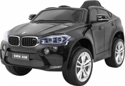 Elektryczny samochodzik BMW X6M dla dzieci z pilotem – czarny