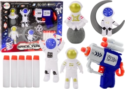 Zestaw miękkich pistoletów na strzałki Kosmonauci