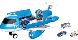 Stacja lotnicza ze świetlnymi i dźwiękowymi efektami 40 cm z 6 autami