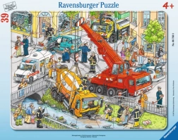 Dziecięce puzzle Akcja ratunkowa 39 elementów