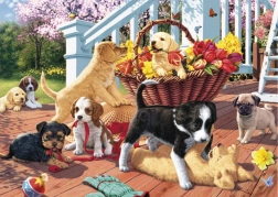 Puzzle Szczenięta 1000 elementów DINO