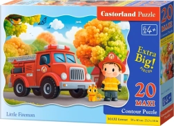 Puzzle Mały Strażak MAXI 20 elementów CASTORLAND