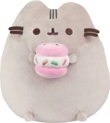 pluszowy kot Pusheen z makaronikiem 24 cm