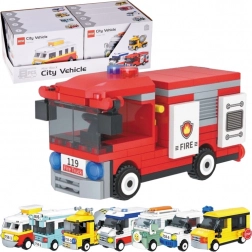 klocki miejskie pojazdy City Vehicle – modele dla małych i dużych konstruktorów