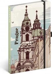Notes Praha w linie 13 × 21 cm