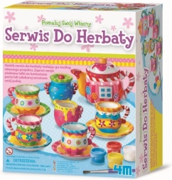 Mini zestaw do herbaty do kreatywnego malowania