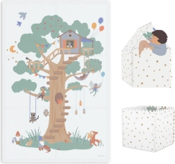 Mata do zabawy i domek Play&Go EEVAA Tiloo Treehouse