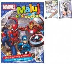 Kolorowanki maluj wodą A5 MARVEL 15 × 21 cm