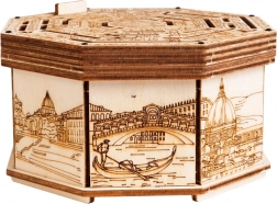 drewniane pudełko-zagadka EscapeWelt Secret Maze Box