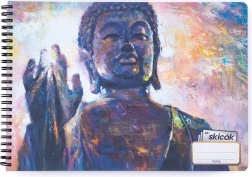 Szkicownik A4 40 arkuszy 190 g Budda