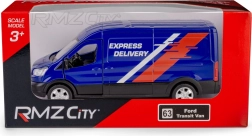 Metalowy model dostawczaka Ford Transit 2018 1:43 z napędem typu pull-back