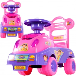 Jeździk i chodzik dla dziewczynek z 17 melodiami