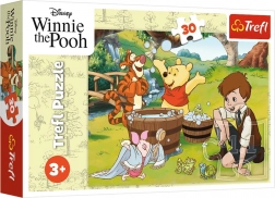 Puzzle 30 – dzień z Kubusiem Puchatkiem DISNEY