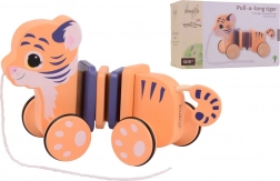 Drewniany tygr do ciągnięcia Jouéco
