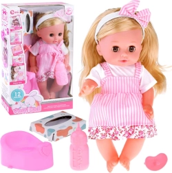 Interaktywna lalka z długimi włosami