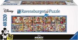 Puzzle RAVENSBURGER Mickey Mouse na przestrzeni lat 40320 elementów