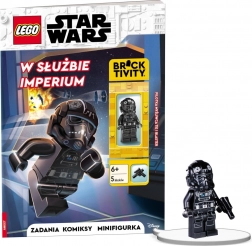 Lego Star Wars: Interaktywna książka z komiksem i minifigurką pilotki TIE
