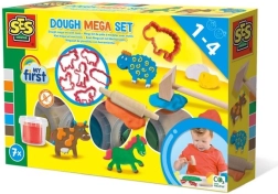 SES Creative My First mega zestaw plasteliny z narzędziami