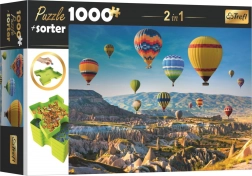 Puzzle i sorter TREFL 2w1 Balony nad Kapadocją 1000 elementów
