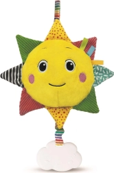 Pluszowe słoneczko z kołysanką Brahmsa CLEMENTONI BABY