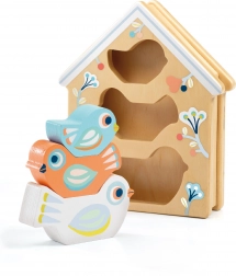 Układanka wtykana Ptasia budka od Djeco