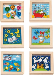 Drewniana zabawka do kieszeni Kulka do Dołka od GOKI