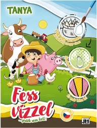 maluj wodą farma – kolorowanki a4 (wersja węgierska)