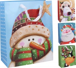 Torebka prezentowa Święta rozmiar średni