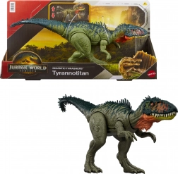 Figurka dinozaura Tyrannotitan Jurassic World Rebirth Gigantic Thrashers 34 cm