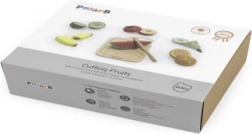 Drewniane owoce do krojenia dla dzieci