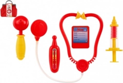 Dziecięcy zestaw doktora ze stetoskopem i torbą lekarską