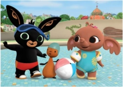 Puzzle Bing przy basenie 24 elementy