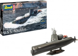 Plastikowy model okrętu U.S.S. Nautilus 1:305