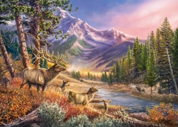 puzzle jesienna przeprawa 1000 elementów