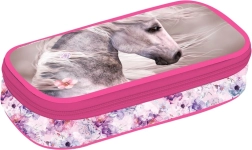 Szkolny piórnik etui Komfort Koń Romantic