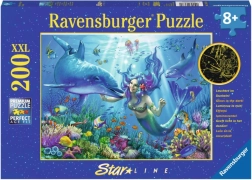 Świecące puzzle Podwodny raj XXL 200 elementów RAVENSBURGER